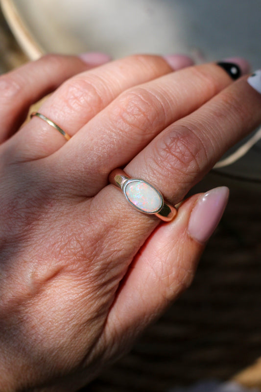 Australian Opal Ring - Size 7.75
