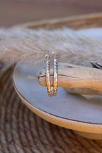 Load image into Gallery viewer, ALTHEA Hoop Earrings - Gold