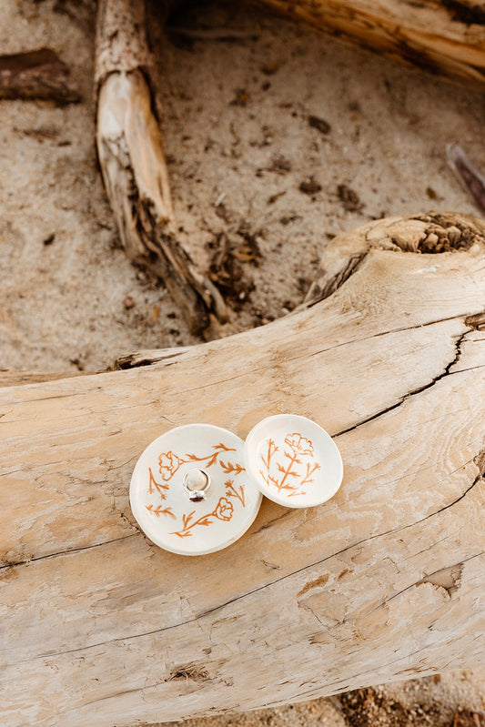 Handmade Jewelry + Ring Dish