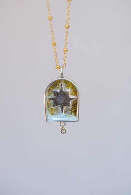 INTO THE WINDOW Diamond Necklace
