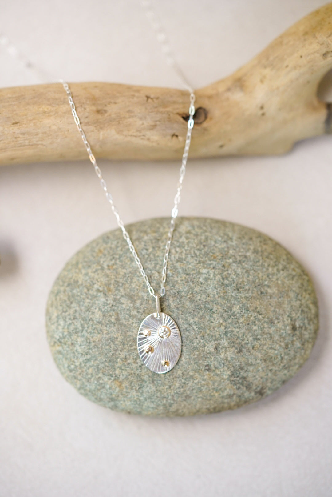 Starry Night Necklace -Diamond