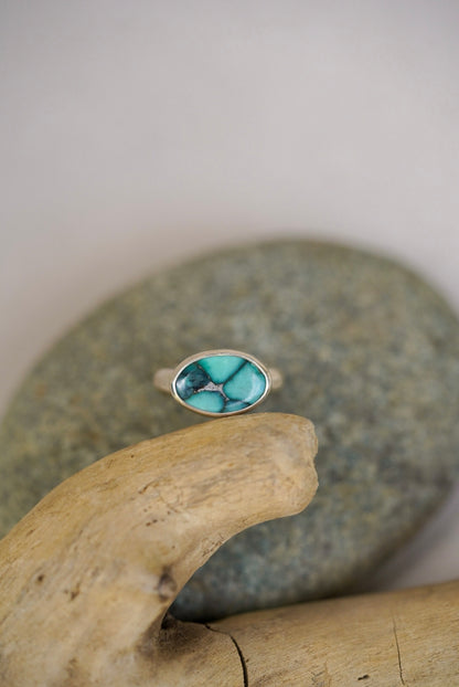 Snowville Variscite Ring- Size 5.5