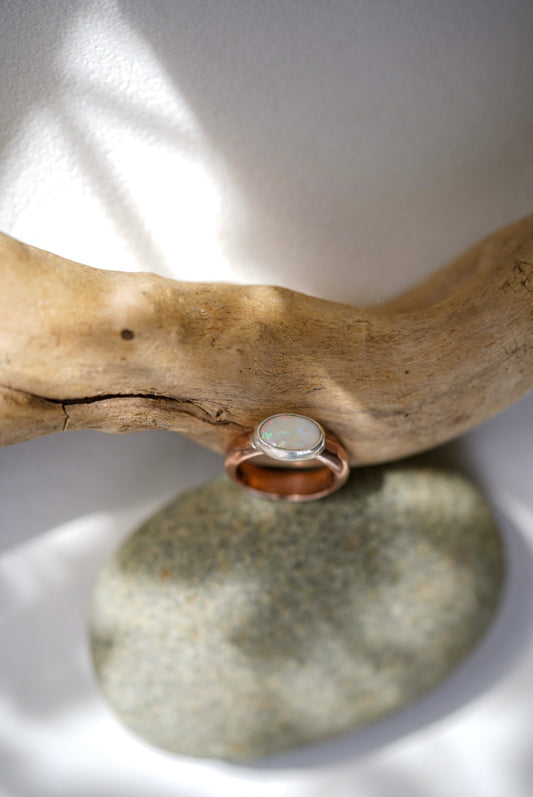 Australian Opal Ring - Size 7.75