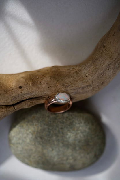 Australian Opal Ring - Size 7.75