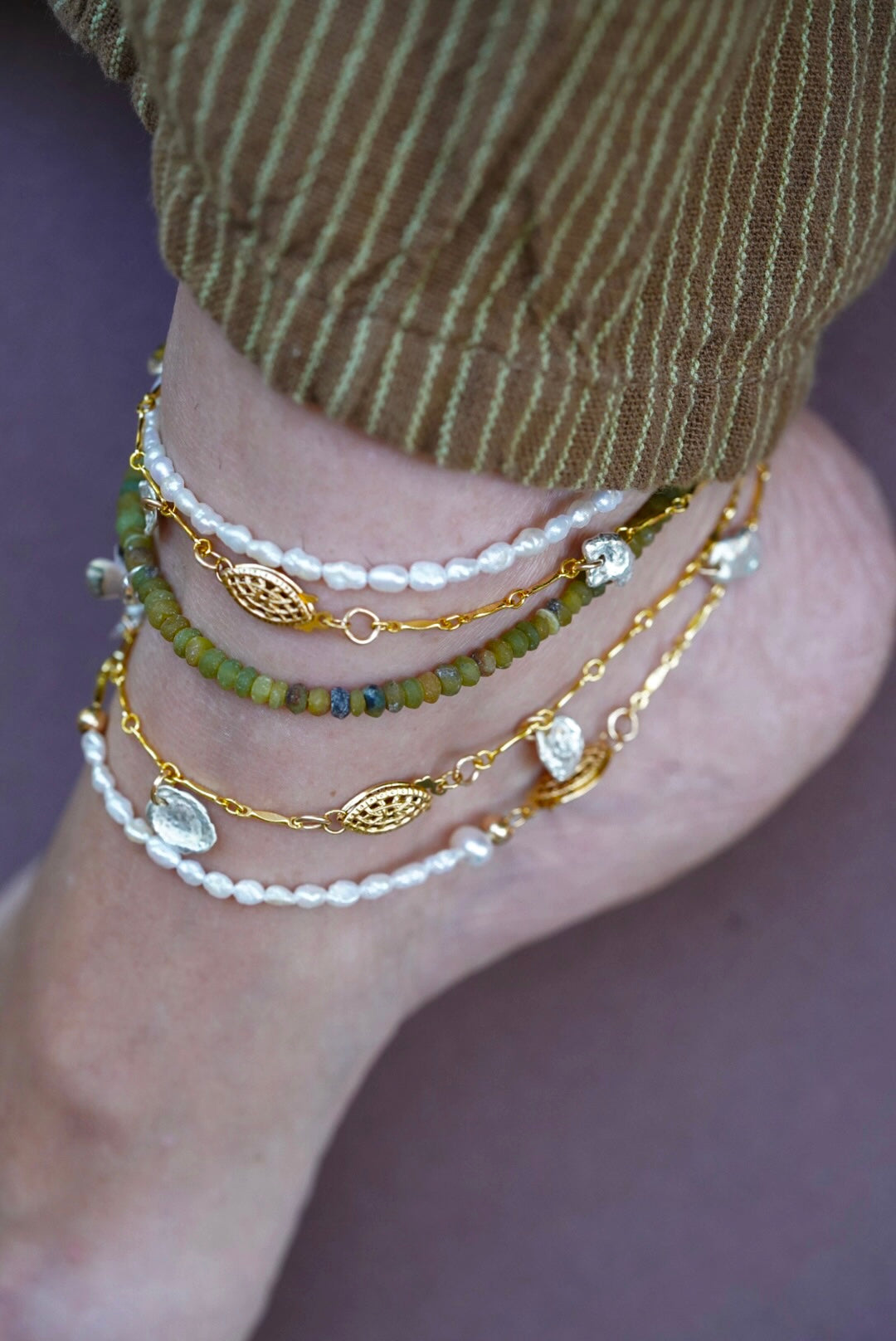 Nereid Tears Anklet