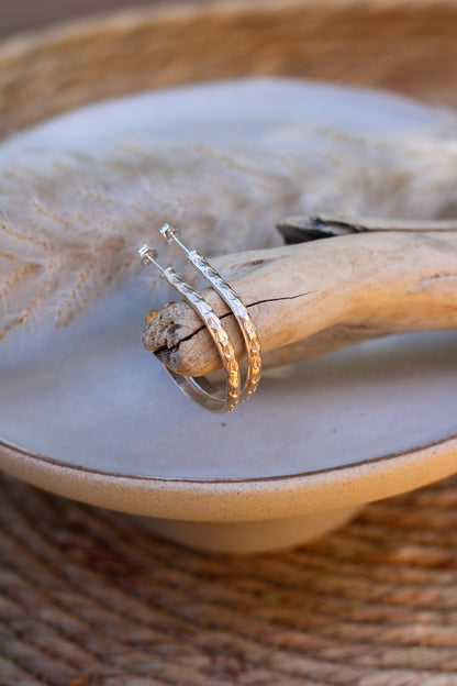 ALTHEA Hoop Earrings - Gold